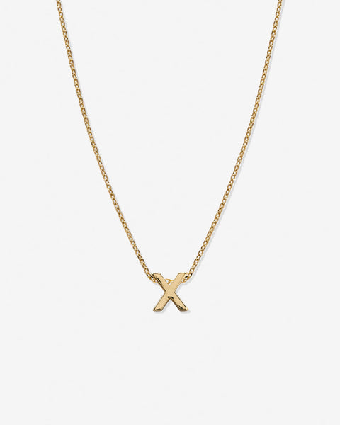 Just For You Initial Necklace — X