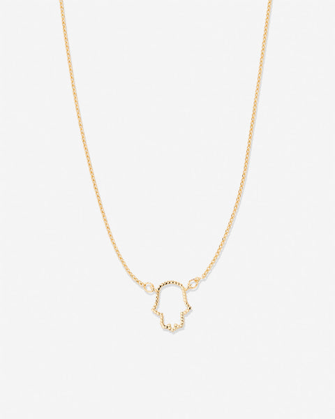 Just For Luck Hamsa Necklace