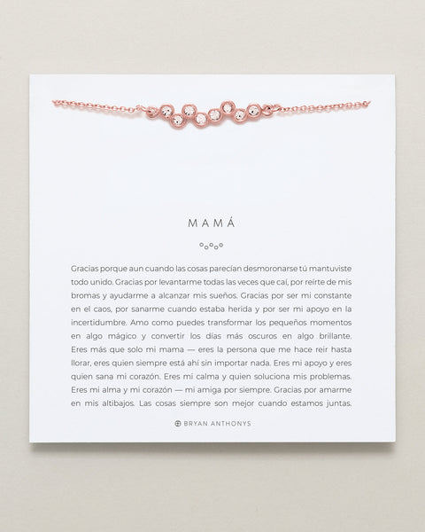 Mamá Necklace (Spanish)