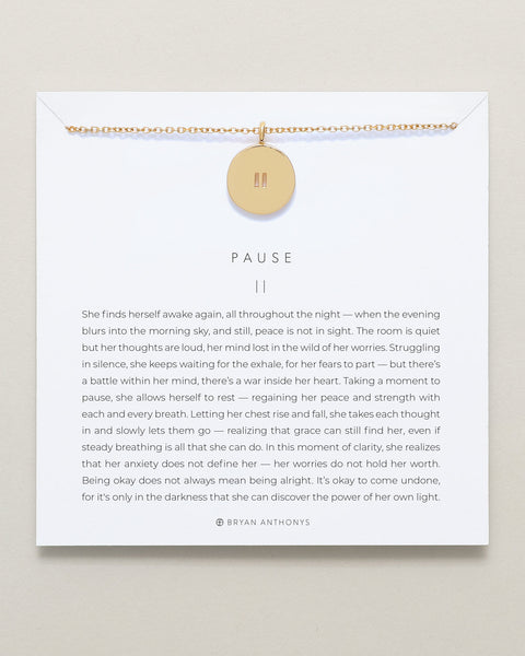 Sea Seeker & Pause Layered Necklace Set