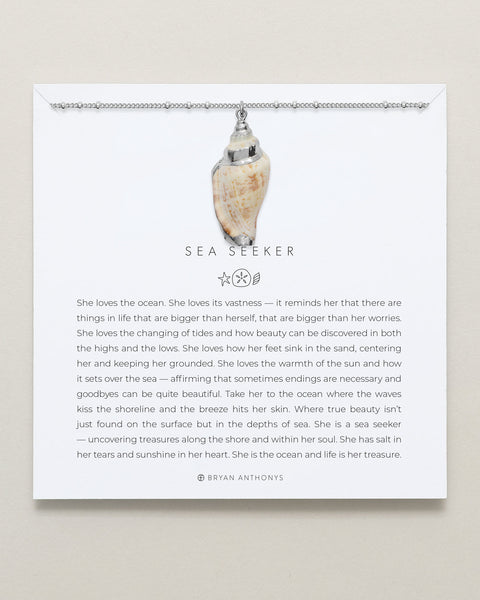 Sea Seeker Shell Necklace
