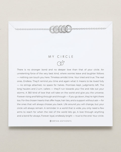 My Circle Dainty Necklace