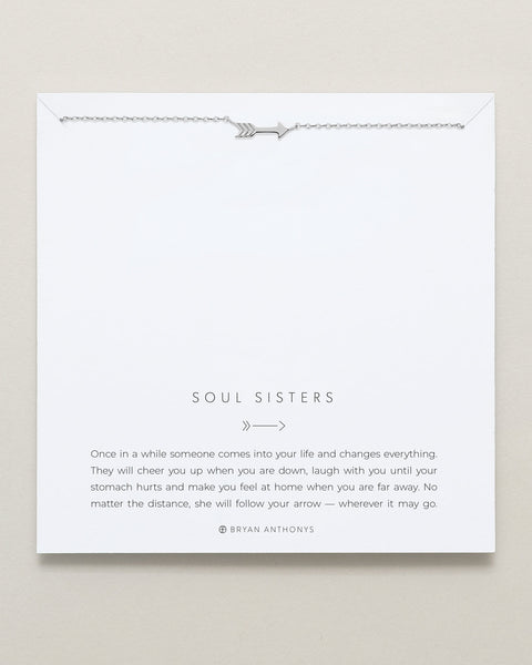 Soul Sisters Icon Arrow Necklace