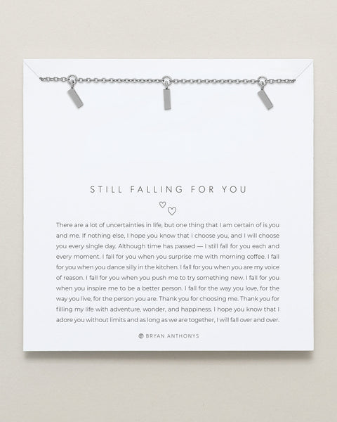 Still Falling For You Necklace