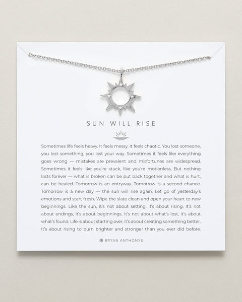 Sun Will Rise Necklace