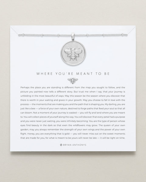 Where You're Meant to Be Necklace