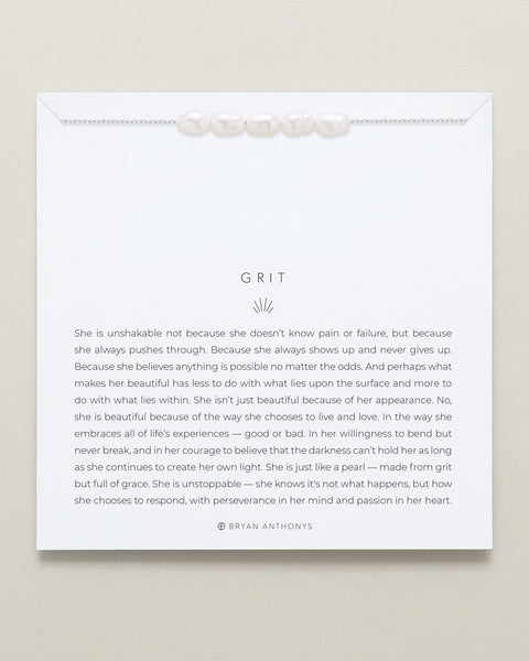 Grit Bead Necklace