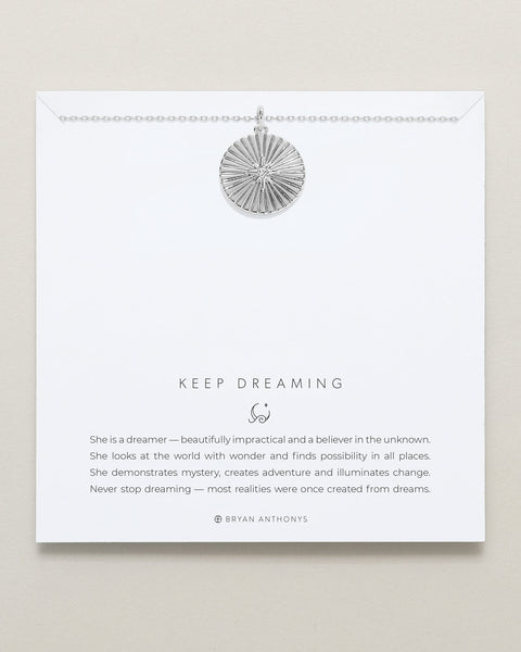 Keep Dreaming Pendant Necklace