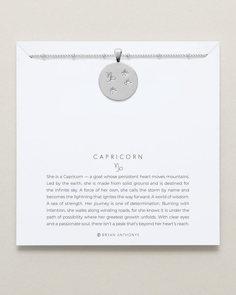 Capricorn — Zodiac Necklace