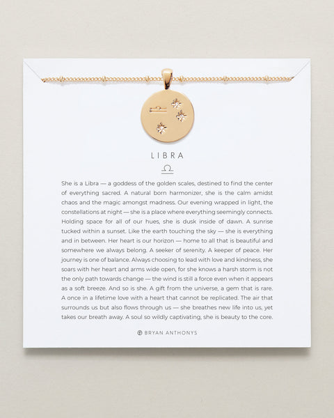 Libra — Zodiac Necklace