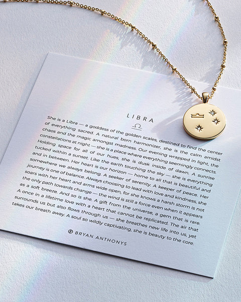 Libra — Zodiac Necklace