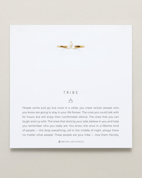 Tribe Dainty Friendship Ring