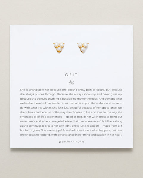 Grit Stud Earrings