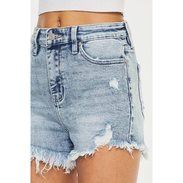 KanCan Jena High Rise Denim Shorts