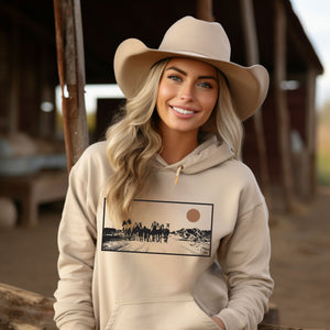 Twilight Prairie Hoodie or Crewneck Sweatshirt