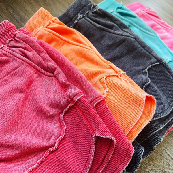 PREORDER: BFF Shorts in Five Colors - Ruby Rebellion