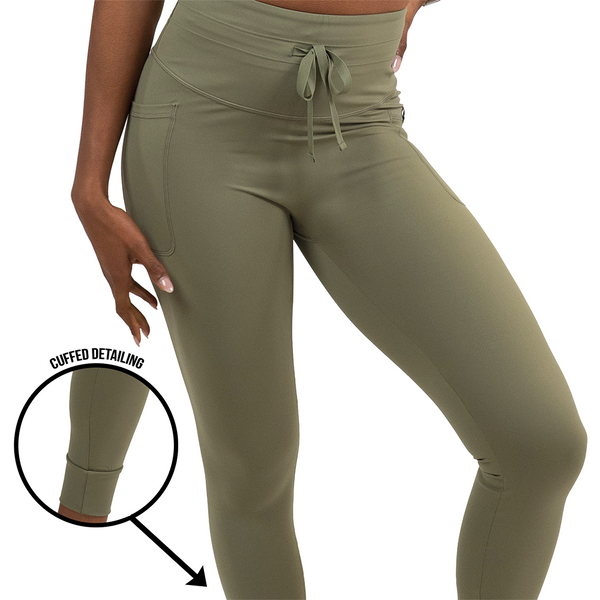 Omni Leggings | Green Tea - Ruby Rebellion