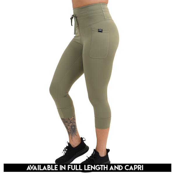 Omni Leggings | Green Tea - Ruby Rebellion