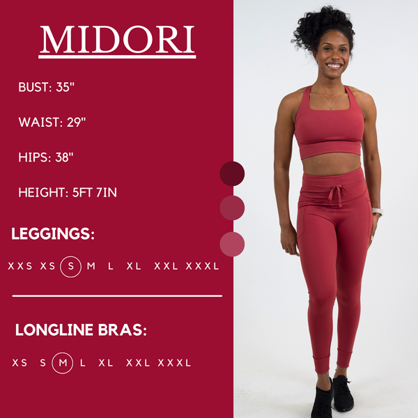 Omni Leggings | Garnet Red - Ruby Rebellion