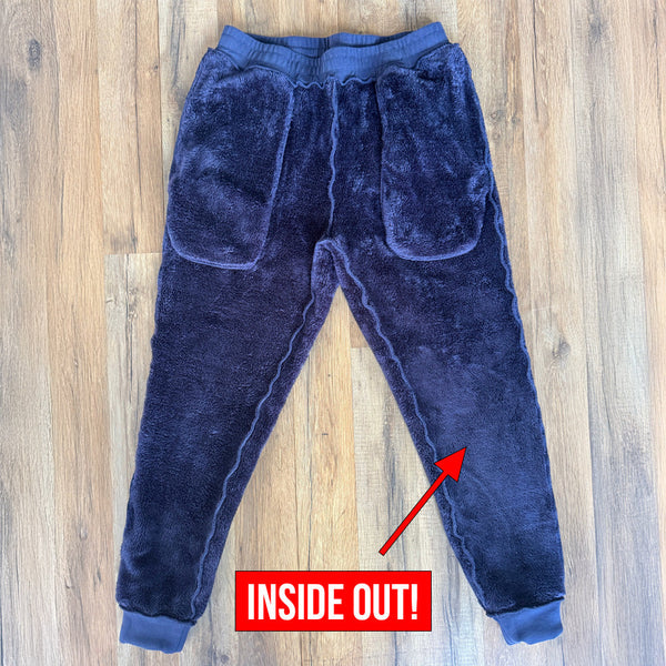 Rest Day Sweatpants | Fleece Lined | Navy - Ruby Rebellion