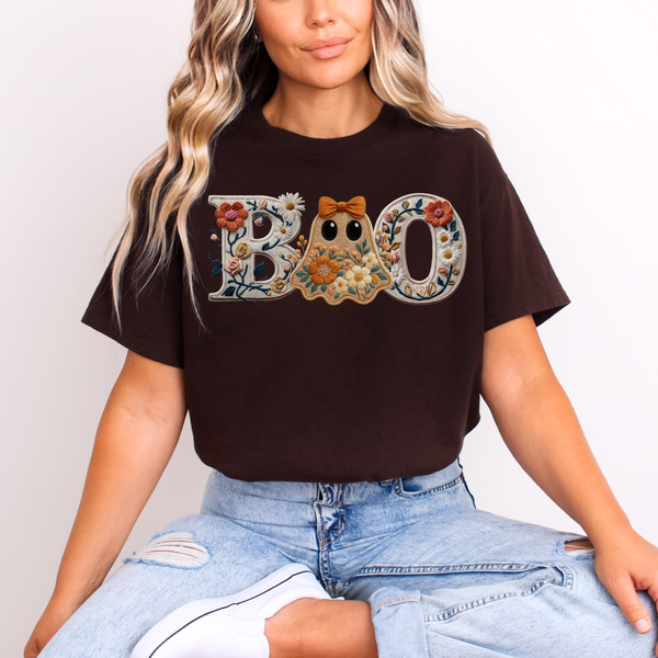 Preppy Ghost Boo Tee or Sweatshirt