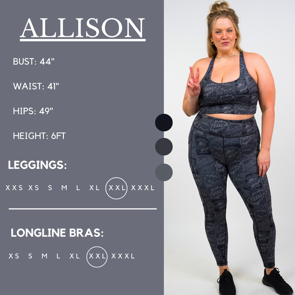 Shadow Knockout Leggings - Ruby Rebellion