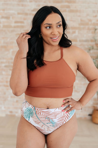 Bora Bora Halter Swim Top - Ruby Rebellion