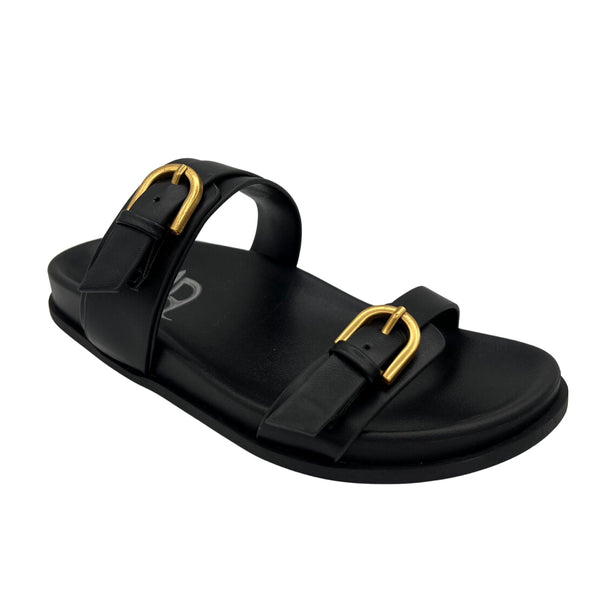 Tess Sandal in Black - Ruby Rebellion