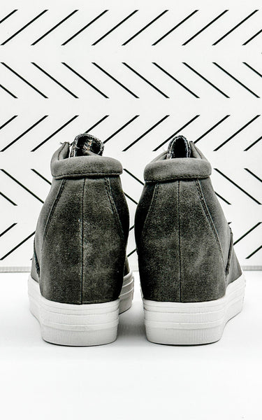 Tibi Sneaker in Grey - Rural Haze
