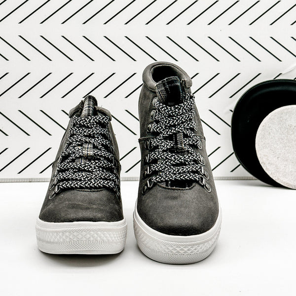 Tibi Sneaker in Grey - Rural Haze