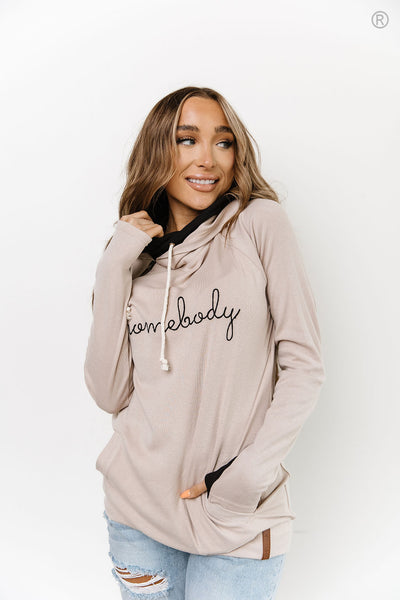 Ampersand Ave Homebody Doublehood Hoodie