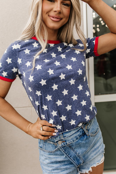 Ampersand Ave Lady Liber-Tee
