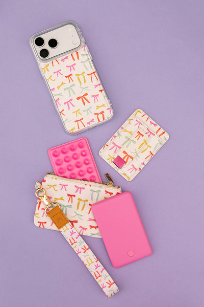 Bubblegum Bows Magnetic Wallet