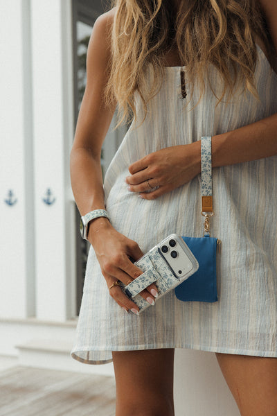 Coastal Garden Wrist Lanyard
