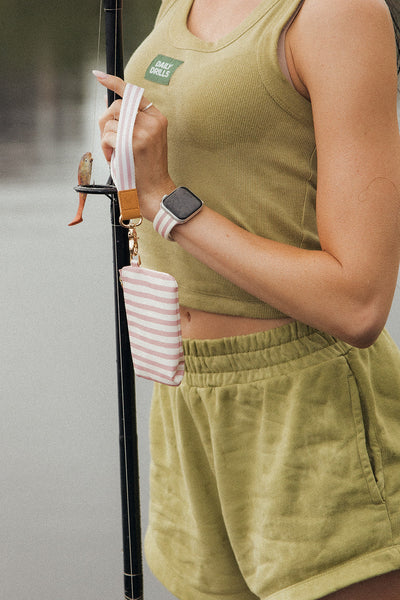 Pink Cabana Watch Band