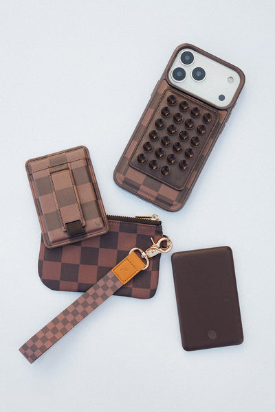 Cocoa Check Watch Band