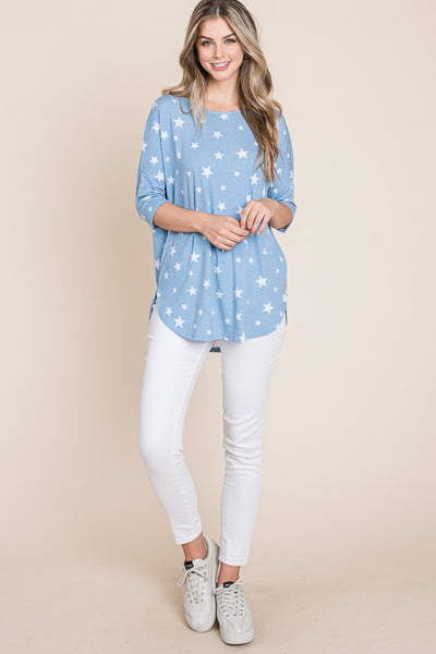 BOMBOM Starlight Printed Tunic