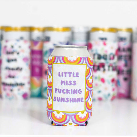 Little Miss Sunshine Funny Can Cooler