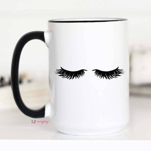 Eyelashes Mug