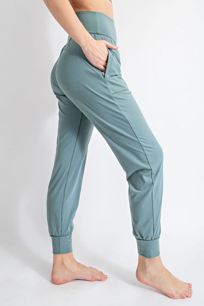 PLUS SIZE BUTTER SOFT JOGGERS WITH POCKETS