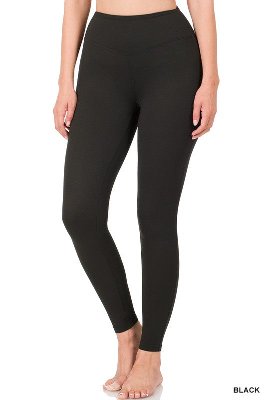 Basic Essentials Buttery Soft Leggings - Ruby Rebellion