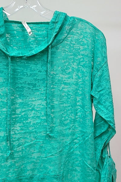 Burn Out Hoodie - 7 Colors! - Ruby Rebellion