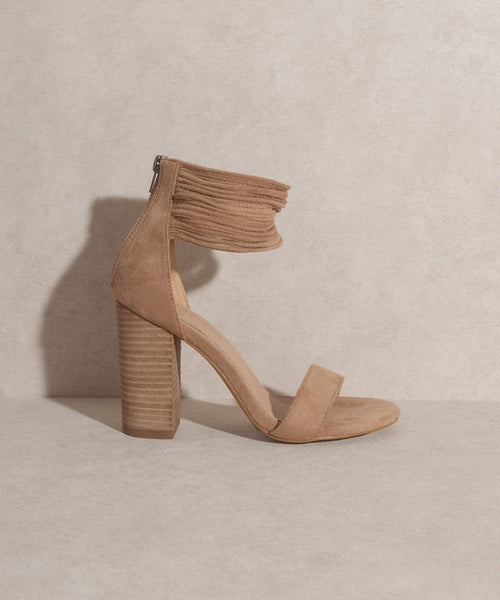 Blair Thick Ankle Strap Block Heel - 2 Colors!