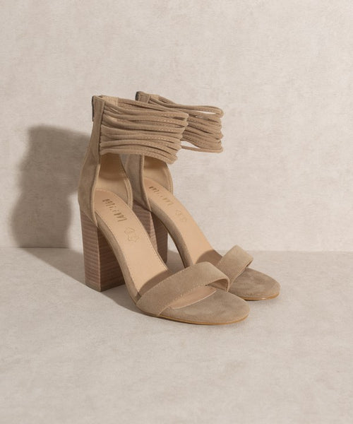 Blair Thick Ankle Strap Block Heel - 2 Colors!