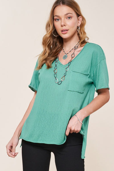 The Halsey Pocket Top - More Colors Available!