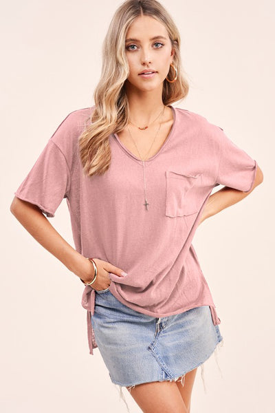 The Halsey Pocket Top - More Colors Available!