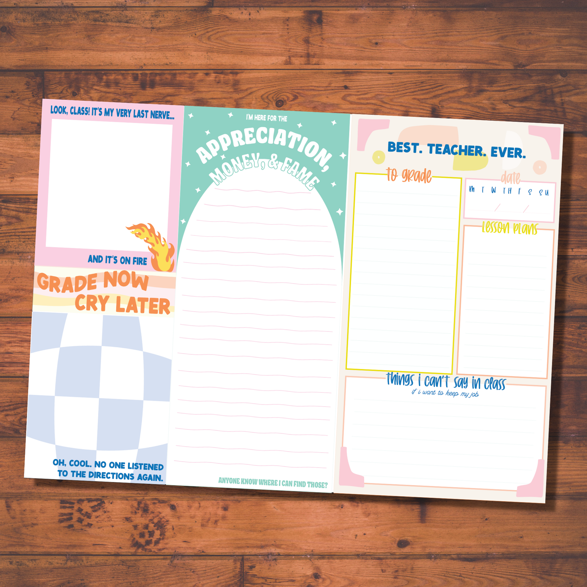 Teachers Notepad Set