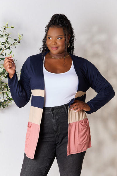 Camile Color Block Cardigan