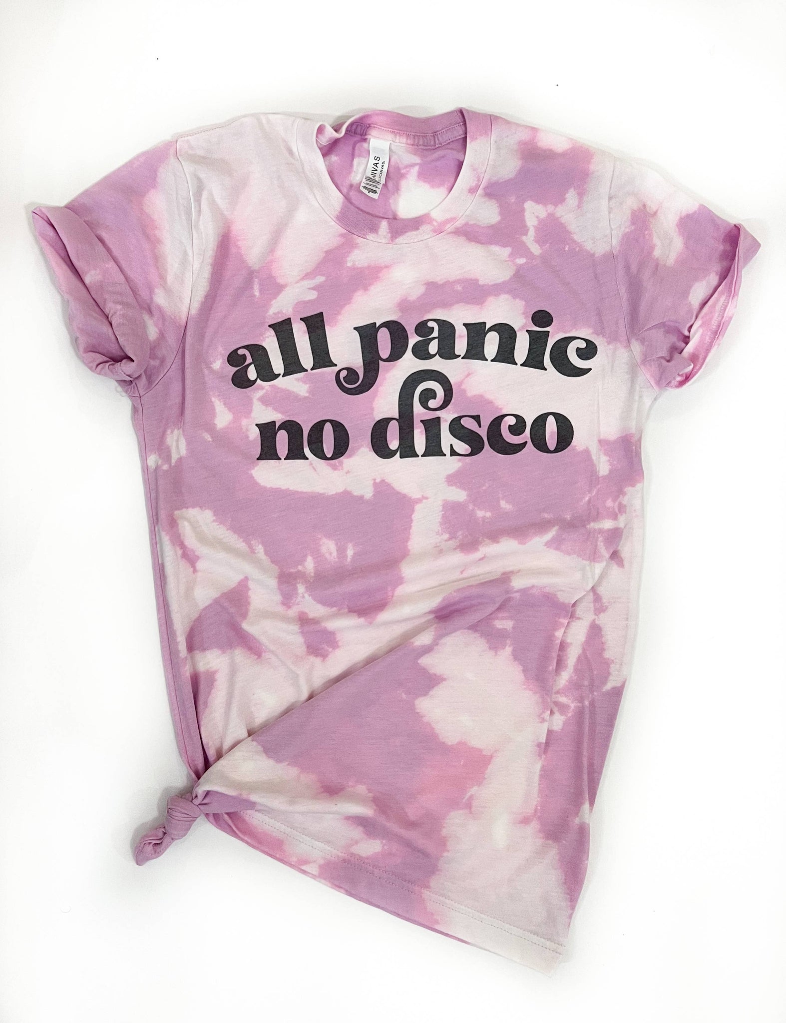 All Panic No Disco Tie Dye Shirt