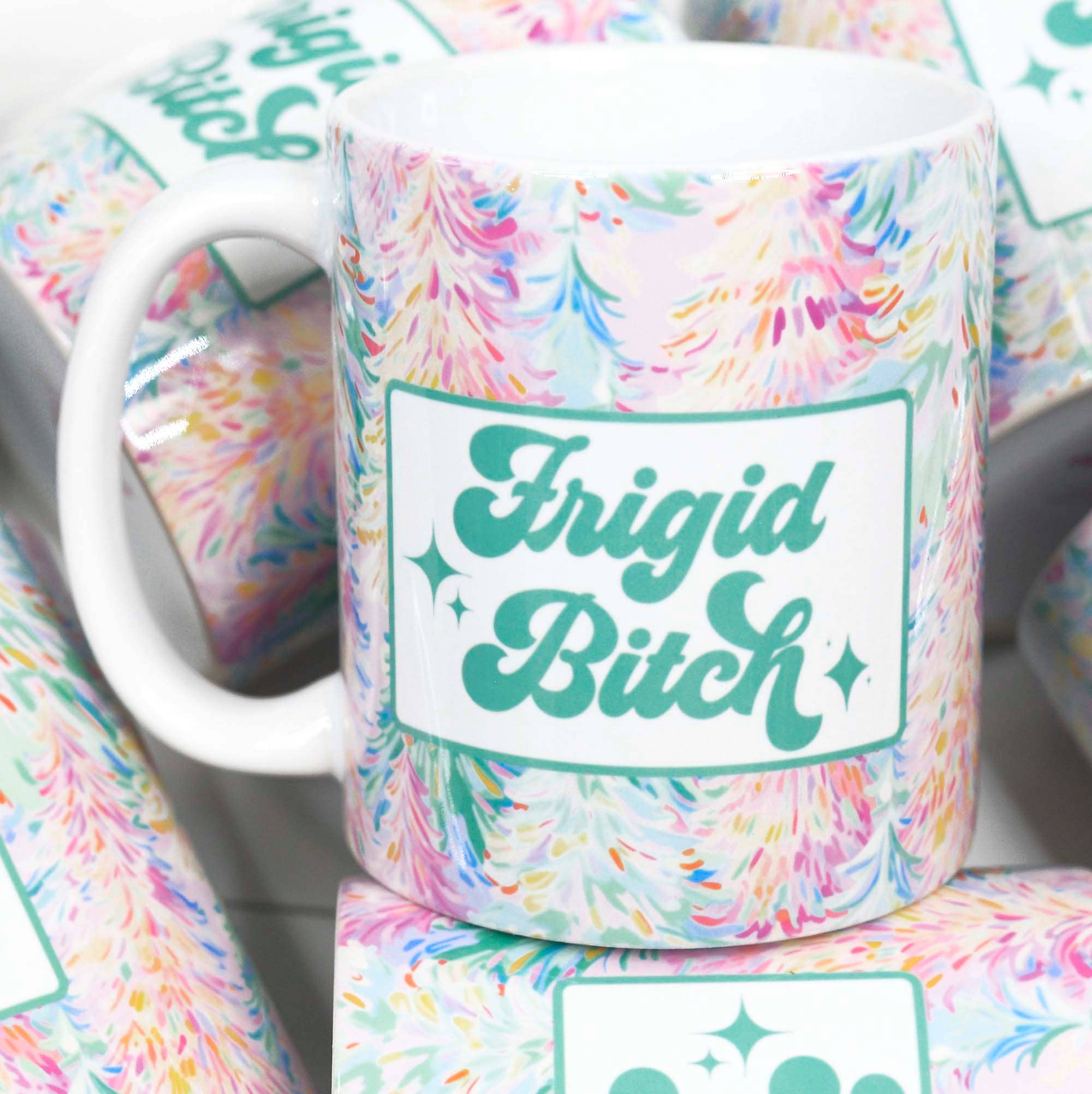 Frigid Bitch Funny Christmas Coffee Mug: 11oz